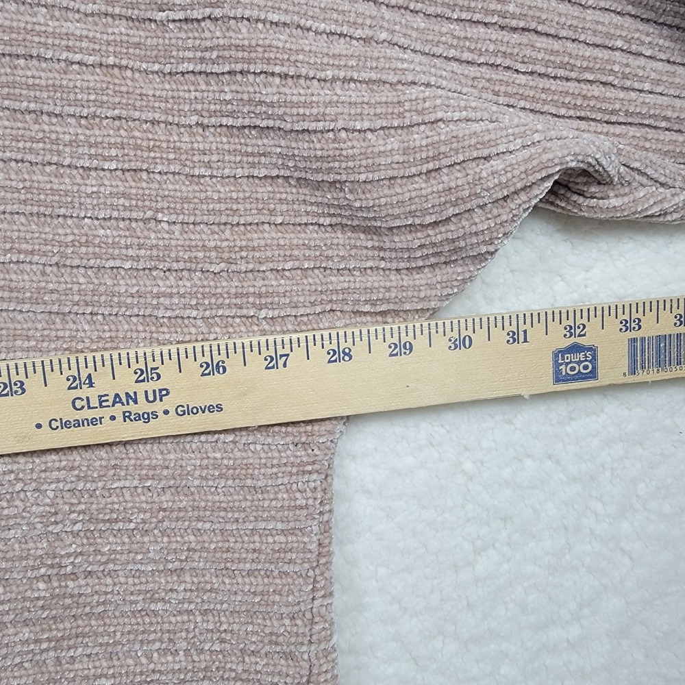 Torrid Cardigan  Sweater Womens 1 Tan Chenille Ribbed Batwing Open Front - Picture 5 of 8